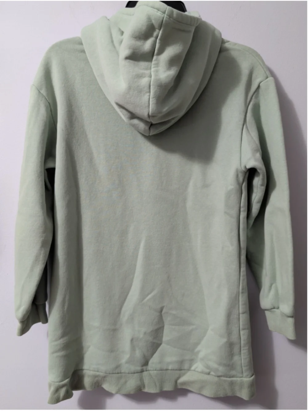 H&M Green Nature Animal Hoodie Sweatshirt Hooded Dress Woodli Chem 3D 8-10 Girls